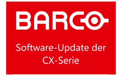 Barco CX Software-Update