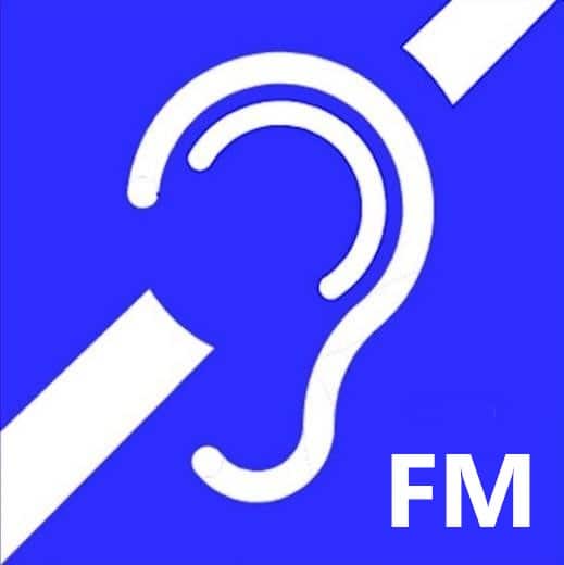 Hinweis-auf-Funk-(FM)-Übertragungsanlage